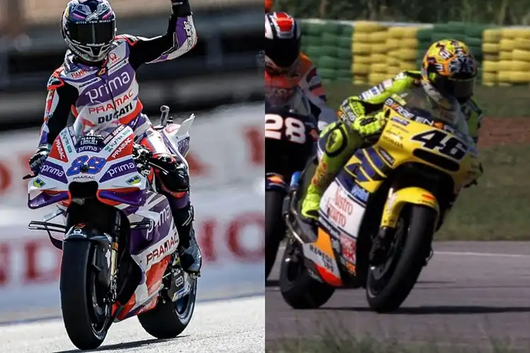 Lihat Peluang Jorge Martin Mengulang Sejarah Valentino Rossi di MotoGP 2023