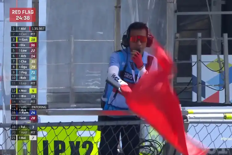 Red Flag Berkibar Akibat Mati Listrik Saat FP1 Moto2 Mandalika 2023, Sempat Ditunda Beberapa Menit