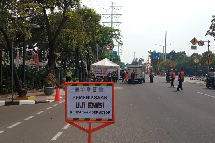 Fakta Razia Uji Emisi di Jakarta, Berlangsung 2 Jam Tidak Digelar Setiap Hari