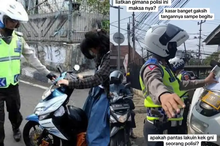 Segini Denda Tilang Pemotor Enggak Pakai Helm, Belajar dari Kasus Cewek yang Protes Ditilang Polisi