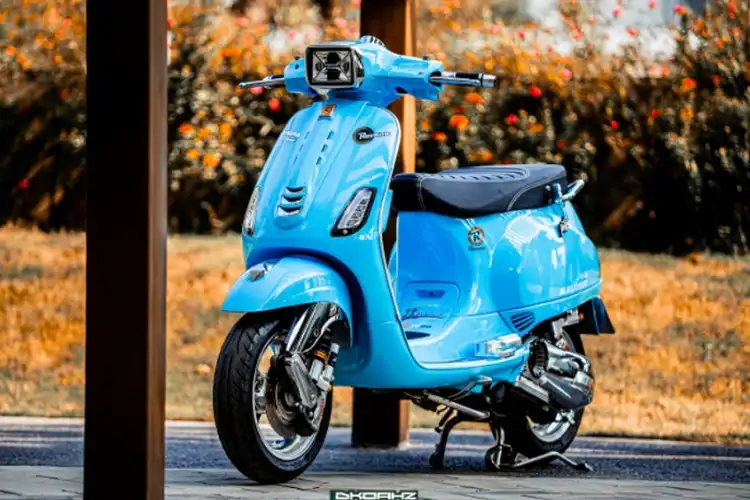 Modifikasi Motor Vespa LX Ganti Baju Jadi Vespa S, Pakai Spare Part Hedon Mesin Bengkak 185 cc Total Rp 120 Jutaan