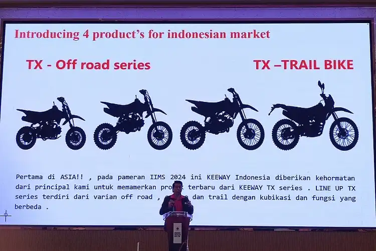 4 Motor Baru Akan Dirilis Keeway di IIMS 2024, Siap Dipakai Off-Road dan Enduro