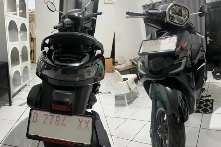 Warga Bandung Bikin Netizen Geger Honda Stylo 160 Baru Dikirim dari Dealer Belum Ada Pelat Nomor Malah Dijual Lagi