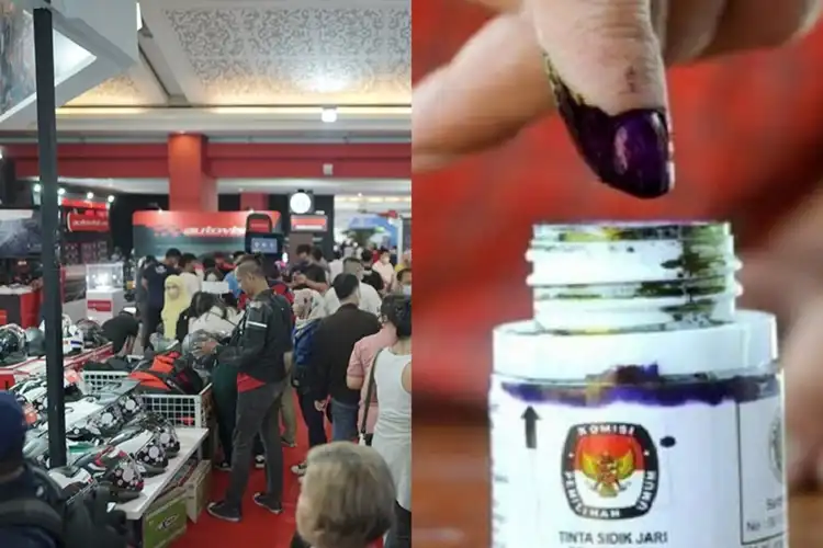 Banyak Promo IIMS 2024 Setelah Pemilu 2024 Pamer Tinta Jari Dapat Untung