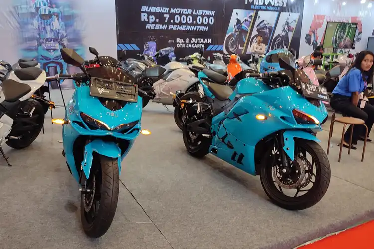 Dikira Motor Murah Segini Harga Motor Listrik Gibran yang Dipajang di IIMS 2024