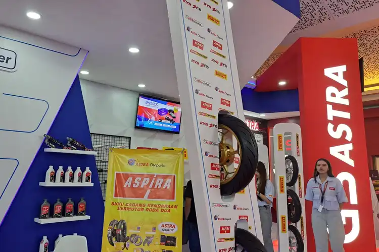 Cari Diskon di IIMS 2024 Astra Otoparts Tebar Diskon Spare Part Sampai Rp 500 Ribu