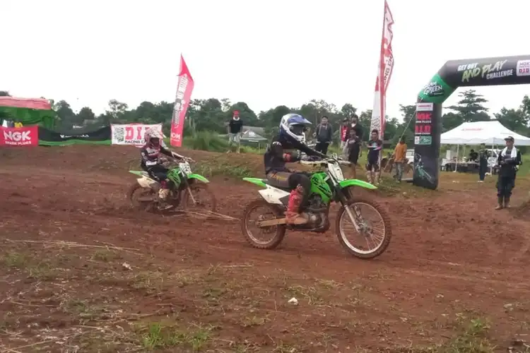 Sirkuit Motocross Kawasaki Get Out & Play Tak Ada Biaya Sewa Alias Gratis Tapi Ada Syaratnya
