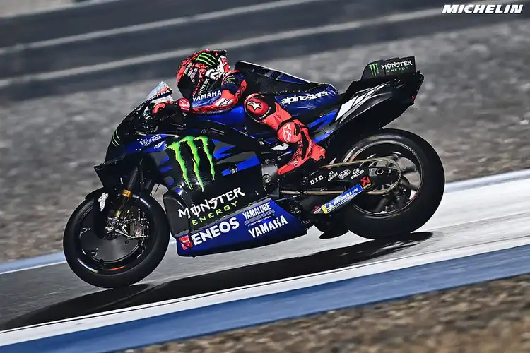 Yamaha Keok Lawan Motor Eropa di Sprint Race MotoGP Qatar Fabio Quartararo Tidak Yakin Bisa Finish di Balapan Utama