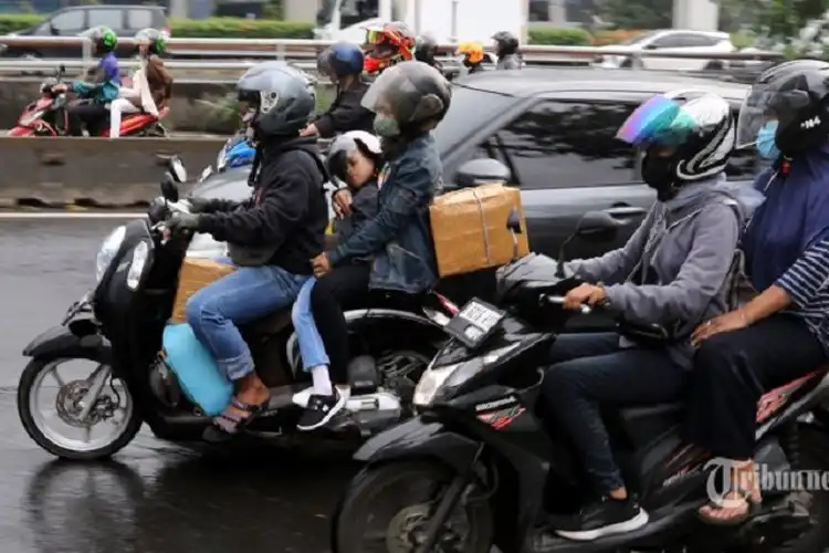 Fakta Mudik Pakai Motor Masih Jadi Pilihan Masyarakat Tembus Segini Banyak