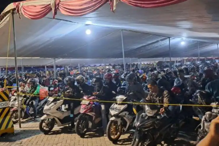 12.564 Motor Mudik Lebaran dari Jawa ke Sumatera via Pelabuhan Ciwandan