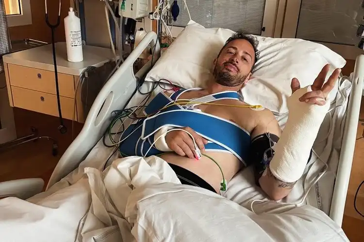 Dasar Andrea Dovizioso Kecelakaan Saat Latihan Motor Masih Bisa Bercanda