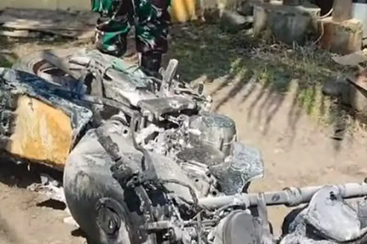 Motor Terbakar di SPBU Jalur Pantura Cirebon Sebabnya Masih Diselidiki Polisi