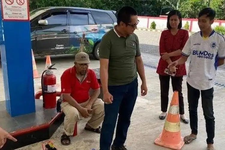 Setelah Bekasi Polisi Gerebek SPBU Pertamina Jual Pertalite Campur Air di Luwu Utara