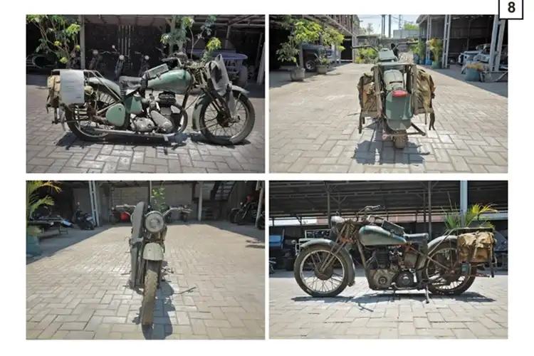 Murah Nih Motor Perang BSA 600 cc Dijual di Malang Buka Harga Rp 68 Juta Kolektor Merapat