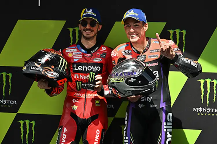 Kasih Bukti di Sprint Race MotoGP Catalunya 2024, Tulisan di Helm Aleix Espargaro Bukan Tanpa Alasan