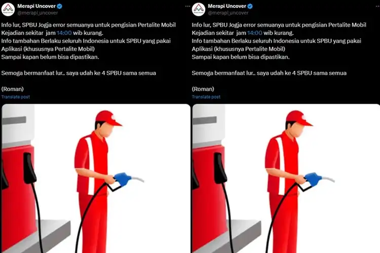 Pertamina Mohon Maaf SPBU buat Isi Pertalite di Jogja Eror Gegara Ini