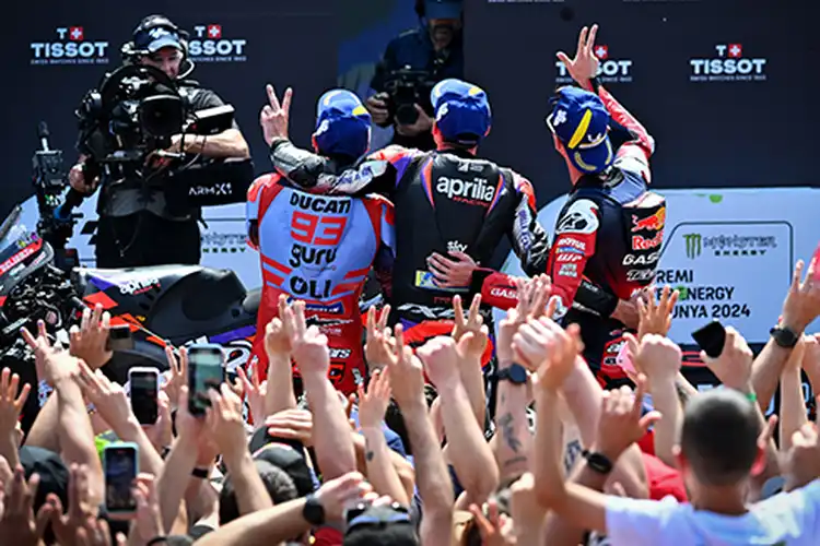 Tak Terbantahkan Spanyol Jagoan Sprint Race MotoGP 2024, Fakta 6 Ronde Podium Isinya dari Negara Ini