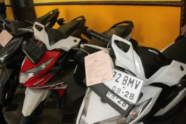 Segini Harga Motor Curian Dijual Pelaku Maling Motor di Palmerah ke Sukabumi dan Bogor