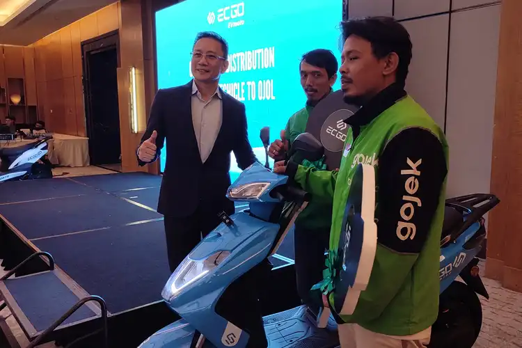 Ojol Bisa Kredit Motor Listrik Rp 55 Ribu Per Hari Tanpa DP di Program GOTION dan ECGO