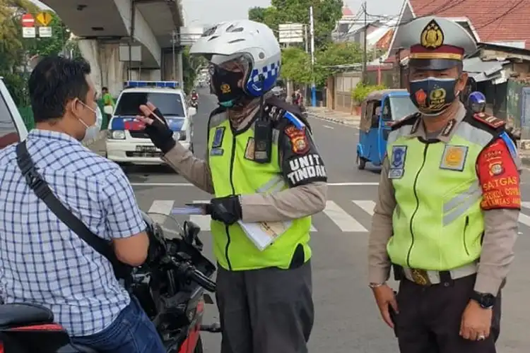 Polisi Terapkan Sistem TAR, SIM Pelanggar Lalu Lintas Langsung Dicabut