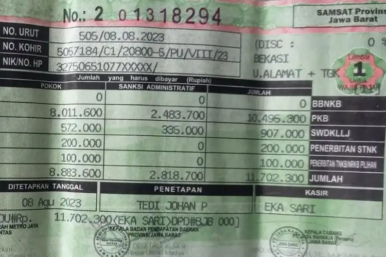 Perpanjang STNK Tanpa KTP Asli Solusinya Diberi Tahu Petugas Samsat Resmi Tanpa Calo