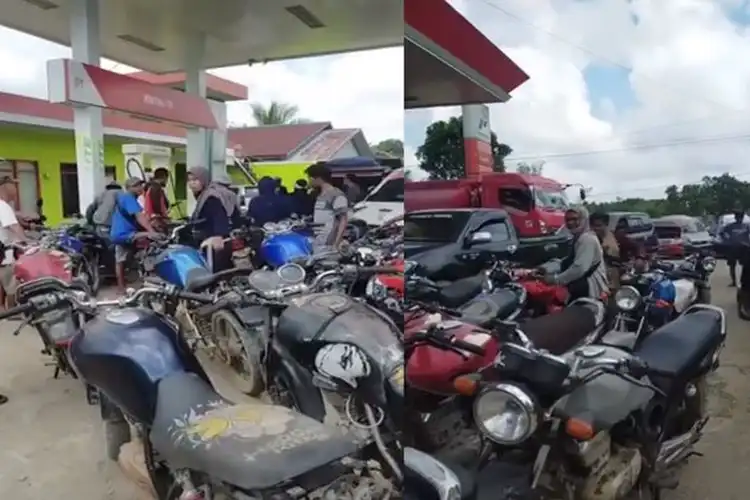 Tegas Pemotor Suzuki Thunder Penimbun BBM Pertalite Bakal Dihukum Penjara dan Denda Miliaran Rupiah