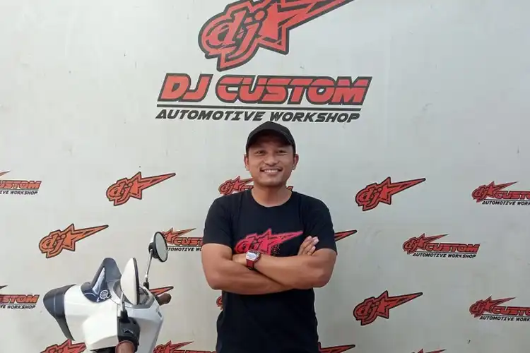 Profil Deddy Dermawanto DJ Custom dari Kepincut MOTOR Plus Sampai Juara Nasional Kontes Modifikasi