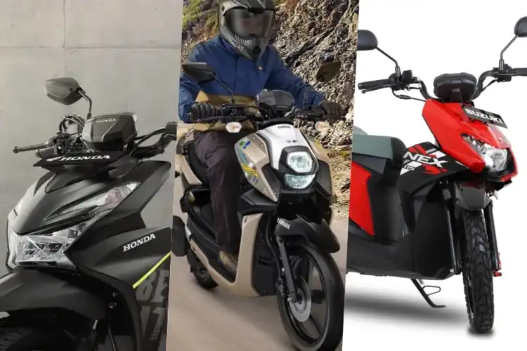 Cek Harga Matic Setang Lebar, Mending BeAT Street, X-Ride Atau NEX II Crossover?