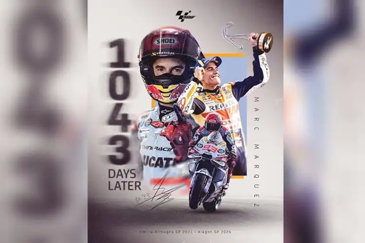 Marc Marquez Ngamuk Klasemen MotoGP 2024 Auto Berubah, Pecco Bagnaia Posisi Segini Setelah Cium Aspal