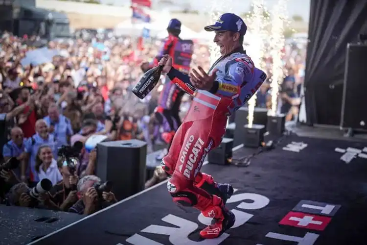 Selain Marc Marquez Pecah Telur, Sprint Race MotoGP Aragon 2024 Bikin Sejarah Unik