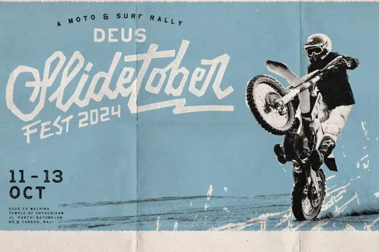 Siapkan Motor Trail Kalian, Deus Ex Machina Siap Gelar Balap Slidetober Fest 2024
