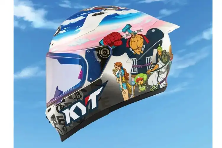 Helm KYT One Piece Keren Buat Sunmori dan Nongkrong, Nakama Wajib Punya Harga Tak Sampai Rp 1 Juta
