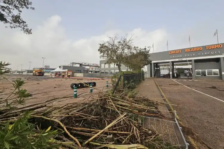 Update Kondisi Sirkuit MotoGP Valencia Pasca Banjir Bandang Telan 50 Korban Jiwa