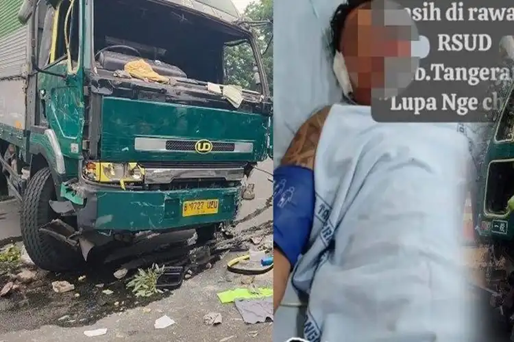 Terbongkar Sopir Truk yang Ugal-ugalan di Cipondoh Tangerang Positif Sabu dan Enggak Punya SIM, Ini Fakta Lainnya