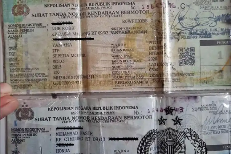 Cek STNK Motor Anda Jangan Sampai Telat, Pemutihan Pajak Motor 2024 Masih Berlangsung