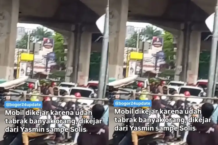Terungkap Sopir Daihatsu Sigra Tabrak Pemotor Honda Genio di Bogor Gara-gara Ada Debt Collector