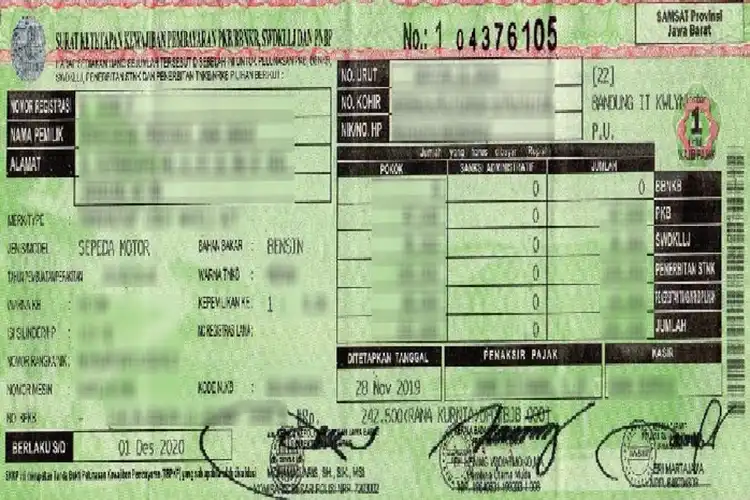 Cepat Manfaatkan Pemutihan Pajak Motor 2024 Tinggal Sebentar Lagi Ada Diskon dan Keringanan Lain