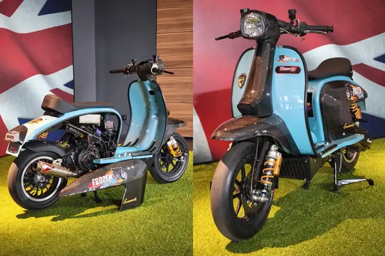 Penantang Baru Matic Drag Scomadi Technica, Bodi Karbon Mesinnya Bikin Pusing