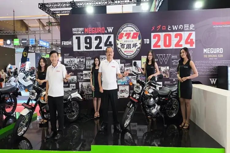 Kawasaki Launching 2 Motor Baru Sekaligus di IIMS 2025, Gaya Retro Heritage Harga di Bawah Rp 80 Juta
