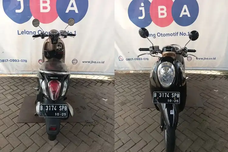 Penawaran Akhir Februari 2025 Motor Murah Honda Scoopy Dilelang Rp 4 Juta STNK dan BPKB Lengkap