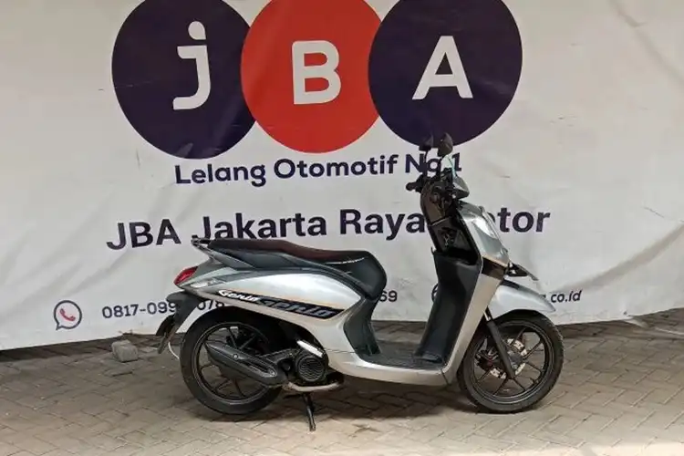 Dilelang Rp 5 Juta Motor Murah Honda Genio Surat-surat Lengkap Cuma Hari Ini, Seliter Tembus 59 Km