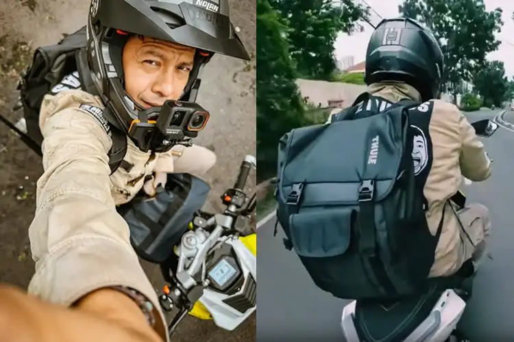 Ariel Noah Mudik Naik Motor Lebih dari Rp 100 Juta, Desain Garang Tangki Bensin Muat Segini