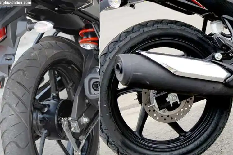 Komparasi Fitur Pengereman Honda New MegaPro FI VS Yamaha Byson, Cakram VS Tromol