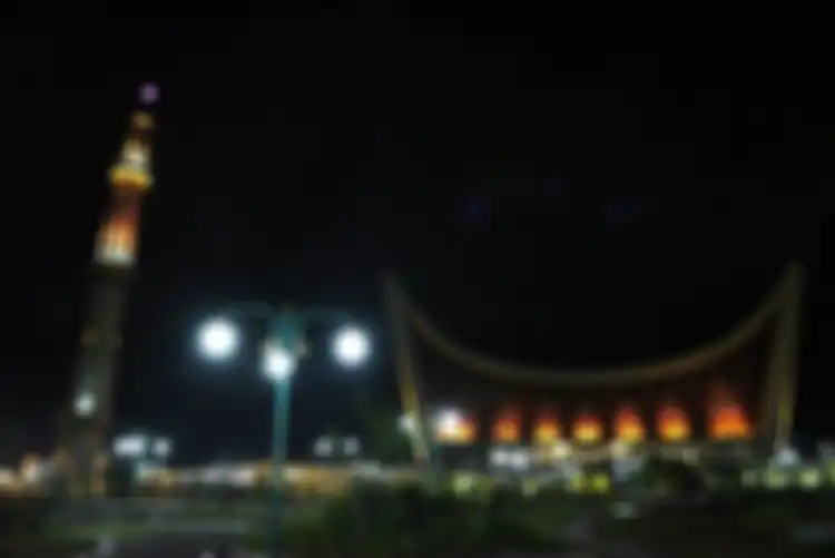 Pencahayaan Signify di Masjid Raya Sumbar