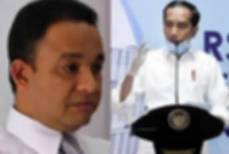 Anies Baswedan dan Jokowi