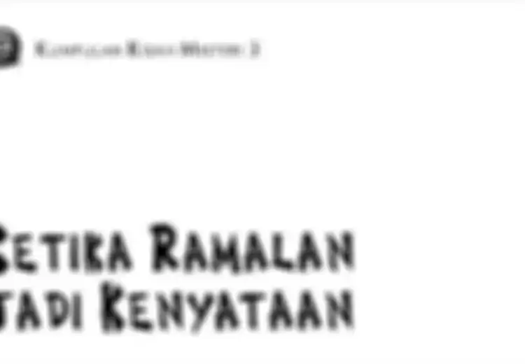 Ketika Ramalan Jadi Kenyataan (1): Putri Anda akan Menjadi Hampir Seperti Ratu