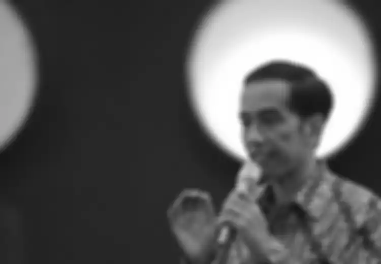 Jokowi Membacakan Pesan Jenderal Sudirman Sebagai Pernyataan Penutup Debat Kandidat Ketiga