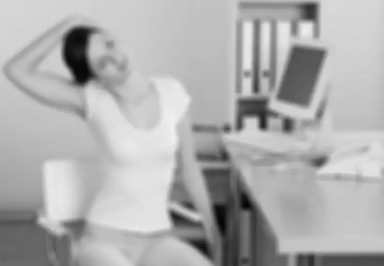 Yoga di Kantor, Stres Hilang