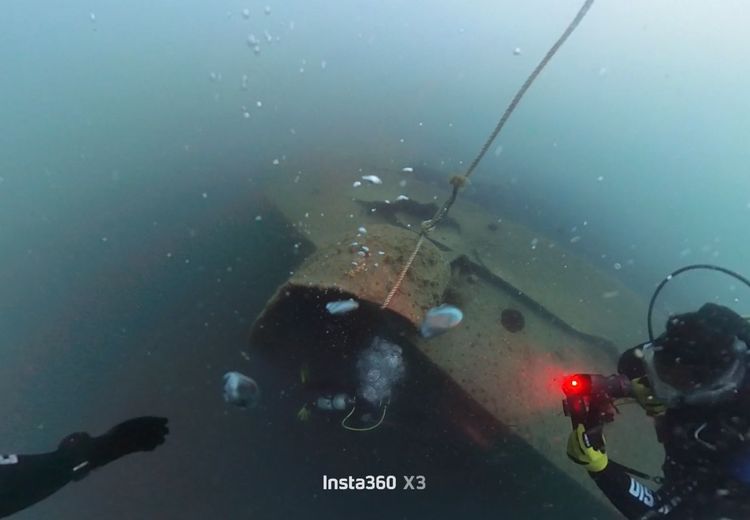 Pengamatan Kondisi Terakhir 'USS Houston' di Mulut Selat Sunda