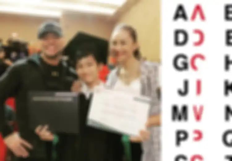 Meski Disleksia Anak Deddy Corbuzier Jadi Lulusan Terbaik, Seperti inilah Orang dengan Disleksia Membaca Tulisan